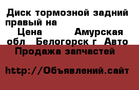 Диск тормозной задний правый на Honda H-RV gh3 d16a › Цена ­ 600 - Амурская обл., Белогорск г. Авто » Продажа запчастей   